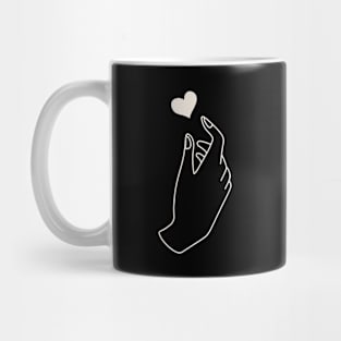 Hand of love Mug